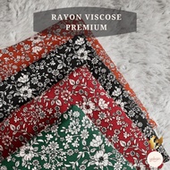 Kain Rayon Viscose Premium FAMAS (100% Rayon)