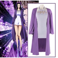 Kostum Cosplay Nico Robin Anime One Piece Full Set Costum Cosplay Dress Cewek Nico Robin