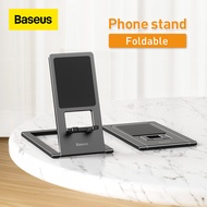 Baseus Foldable Metal Desktop Holder For i Pad Pro 2021 2020 i phone Tablet Desktop Stand Notebook Stand Laptop Support