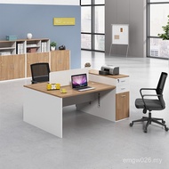 Office Modern 4-Person Office 6-Bit Simple/Four-Bit Desk Staff Staff 2/Combination Desk Chair VL5B