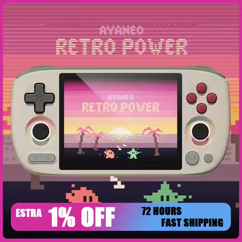 AYANEO Pocket AIR Mini Game Console 4.2Inch 1280*960 LCD Screen 4500mAh Hall-Effect Joystick/Trigger