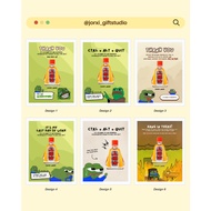 Resign Farewell Gift | Funny Farewell Gift for colleagues | Gift Set | SiangPure Oil 3cc