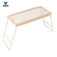 Outdoor Foldable Table Iron Portable Camping Table Multifunctional Portable Barbecue Table for Picni