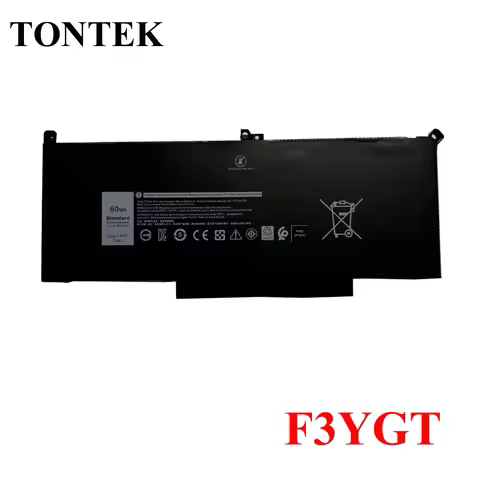 F3YGT Laptop Battery For DELL Latitude 12 7000 7280 7480 DM3WC 0DM3WC 2X39G