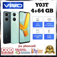 Hp Vivo Y03T 4+64 GB unisog T612  (imei terdaftar) garansi resmi 1 tahun