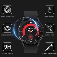 กระจกนิรภัยฟิล์มป้องกันสำหรับ Samsung Galaxy Watch 6 5 4 Active 2 40MM 44MM 5Pro 45MM Watch 6 4 classic 42MM 43MM 46MM 47MM
