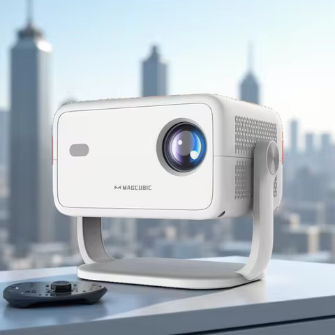 Magcubic 650ANSI L018 8K Native Portable Projector 1080P Auto Focus Keystone Correction Android 14 B
