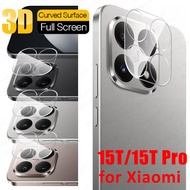 1/2/3pcs For Xiaomi 15T Pro Camera Protector 3D Lens Cover Xiaomi 15T 5G 15TPro Mi 15TPro 9H Back Le