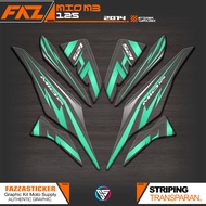 UV TRANSPARENT STRIPING MIO M3 125 IP 28 STICKER YAMAHA M3/Z/S 125 STICKER CLEAR MATERIAL MIO 125 20