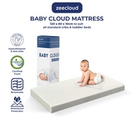 ZEECLOUD® Baby Cloud Mattress– Waterproof & removable cover, Breathable baby mattress 120cm x 60cm x
