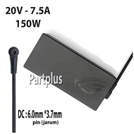 Asus ROG G531 G531G G531GT AS44 20V 7.5A 6.0x3.7mm Charger Adapter