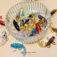 🔮🇸🇬 Mini Koi Fish Crystal Chips in Resin | Crystal Chips in Resins | Crystal Display | Crystal Chips