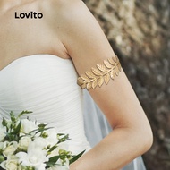 (NEW) Lovito Boho Leaf Armband Bracelet LFA96021 Lovito Gelang Lengan Daun Boho LFA96021