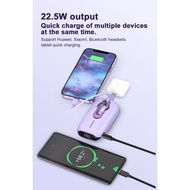 PINENG PN876PD POWERBANK 22.5 FAST CHARGING 22.5W BUILT IN CABLE TYPE C &IP 10000MAH