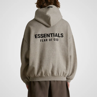 New เสื้อฮู้ด Fear Of God Essentials Hoodie แท้100% สําหรับผู้ชาย และผู้หญิง หลวมเสื้อฮู้ด