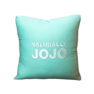 【NATURALLY JOJO】摩達客推薦-都會風尚素色精梳棉抱枕(含枕心)/ 蒂芬尼藍/ 一入