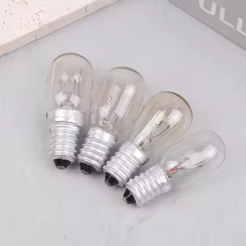[5Pcs] E14 Salt Lamp Globe Bulb 10/15/20/25W 220V-230V Incandescent Bulbs Refrigerator Oven Light Bu