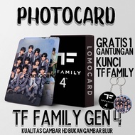 FREE PHOTOCARD KEY HANGING, TF FAMILY GEN 4 EDITION 50 PCS SEND IMMEDIATELY