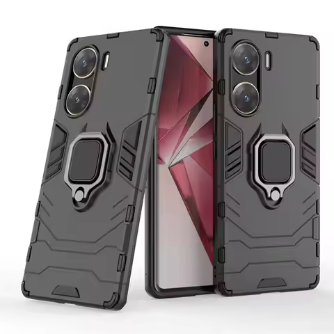 For Vivo V29E India Case Vivo V25E V27E V25 V27 V29 Pro Cover Shockproof Armor PC + Silicone Stand P