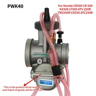 1PCS PWK40 Carburetor For CR500 CR 500 CR500R KX500 LT500 ATV 250R TRX250R CR250 ATC250R Carb Keihin