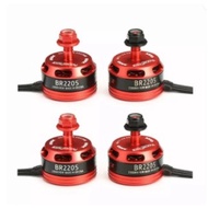 4 units Original Racerstar 2205 BR2205 2300KV 2-4S Brushless Motor