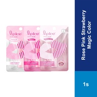 LipIce Magic Color - Rose Pink Strawberry/ Fragrance Free [Color Changeable/ Moisturizing/ Long Last
