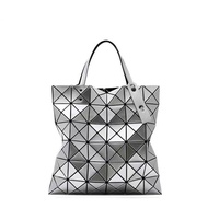 Issey Miyake Bag 6 grids new six grid bright surface geometric rhombic tote all-match large-capacity one-shoulder handbag