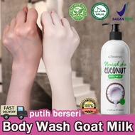 100% ORI/BPOM Shower gel - sabun pemutih badan - pemutih badan 500ml  Niacinamide pemutih badan loti