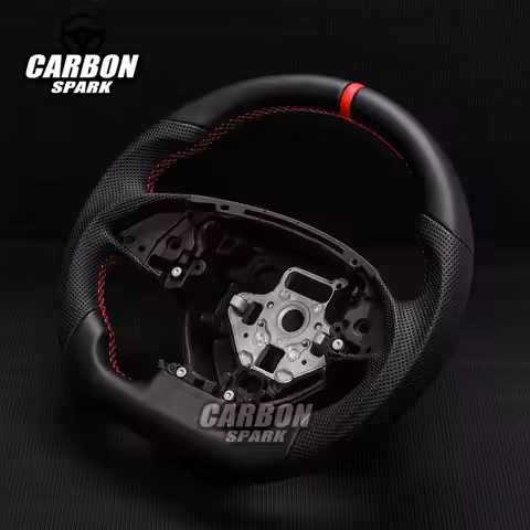 Steering Wheel For Chevrolet Corvette C5 C6 C7 c8 ZR1 Z06 Leather Steering Wheel Car Accessories Smo