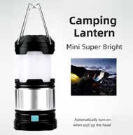 USB 充電或 AA 和 18650 電池供電 LED COB 戶外防水露營帳篷燈帶掛鉤 sasckp USB Rechargeable or AA & 18650 Battery Powered L