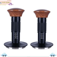 ICAOE103 Espresso|Tamper, with Markings SUS304 Spring Loaded Tamper, Professional Sound Feedback  Ha