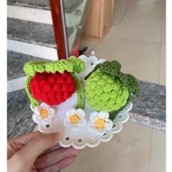 [Available] Garlic bag for babies with strawberries, custard apple, headphone bag, aipod