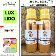 Bibit Parfum LIDO Aroma Sabun LUX 250 ML SEGEL Alumunium LBM Fragrance - LIDO LUX bibit parfum mu