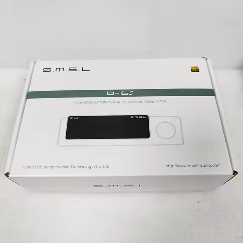 SMSL D-6S D6s Hi-Res Audio HIFI Decoder MQA CD USB DAC ES9039Q2M 4 OPA1612 PCM768 DSD512 Bluetooth 5
