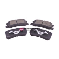rear brake pad set left right mitsubishi grandis NA4W 2.4 BIG DISC ROTOR Pajero 3.5 V6 V65 V75