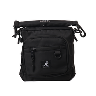 KANGOL Shoulder Bag กระเป๋าถือและสะพายข้าง ตกแต่งโลโก้ kangol  สีขาว  ดำ 64558705