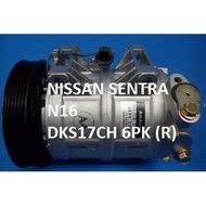 🔥READY STOCK 🔥NISSAN SENTRA N16 DKS17CH 6PK (R) COMPRESOR