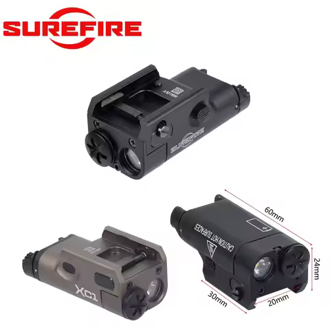 SureFire XC1 Metal Tactical Flashlight LED Light For Glock 17 18 19 Hanging Hunting Scout Light Fit 