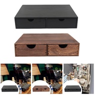 [szxflie3xh] Coffee Pod Storage Box Coffee Maker Machine Stand Espresso Accessories Wood Coffee Pods
