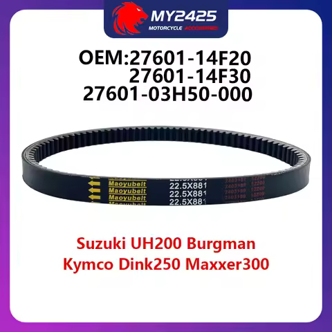 27601-14F20 Drive Belt For Suzuki UH200 Burgman 200 For Arctic Cat DVX 250 / Kymco Grand Dink 250 KX