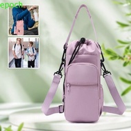 EPOCH Water Bottle Bag, Insulated Adjustable Strap Thermos Bottle Holder, Travel Sling Bag Crossbody