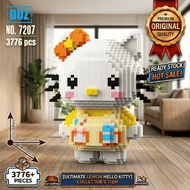 LS BRICKS 7207 Lemon Hello Kitty Micro Building Blocks 3776pcs