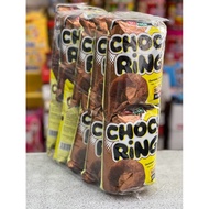 45g x 10 packs D-Jack Brand Choco Ring Chocolate Flavoured Keropok Snack Halal