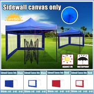 Canopy Side Wall Foldable Tent Side Cover Transparent Full Side Wall Cover Rain Canvas Kain Sisi Kanopi