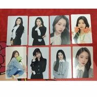 IZONE ONE THE STORY - TRADING CARD (MINJU , EUNBI, HITOMI, NAKO, YUJIN, WONYOUNG, HYEWON & CHAEYEON)
