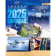 2025 Air Force Desk Calendar Image Fighter Free Envelope Cover 114 F-16 IDF F-5