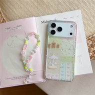 iPhone 17 Pro max 16 Pro max The carousel rabbit pattern TPU materia IMD process Phone case