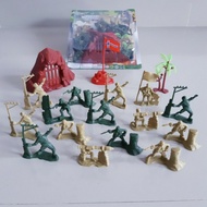 Mainan Set Figure Tentara - Action Figure Army Anak Edukasi