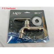 LACO S/Steel Wall Bib Tap @15mm ( LC313 )