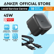 Anker Nano Charger 45W PPS Fast Charging USB C Charger Compact Foldable Travel Adapter B2692